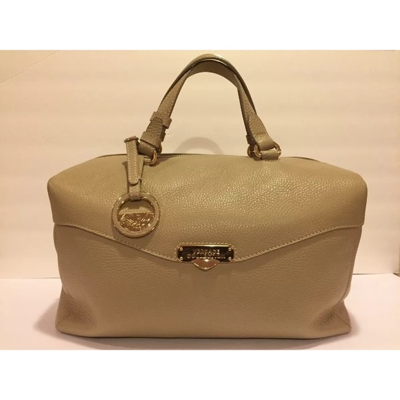 Versace collection large satchel bag purse sand - Picture 4 of 8